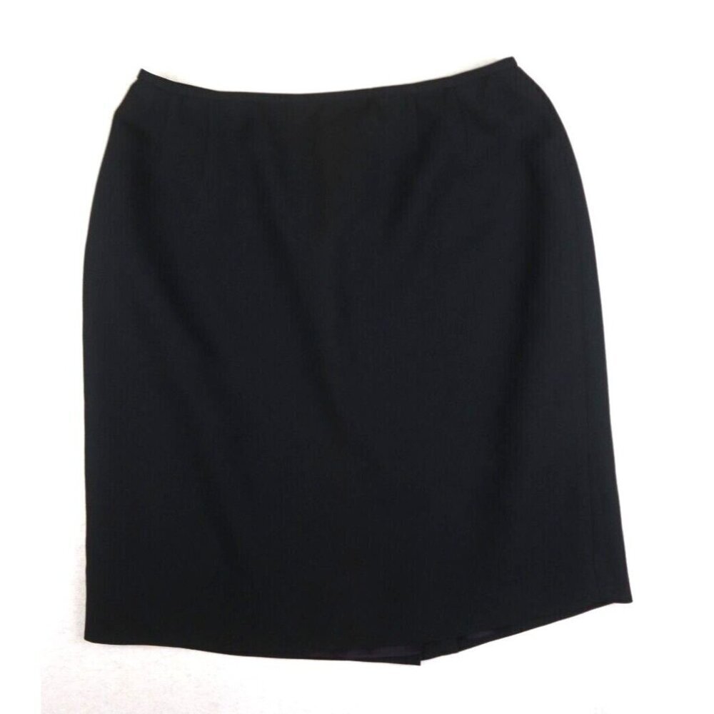 WOMEN'S BLACK PENCIL SKIRT - BUSINESS CAREER WORK - SIZE 14P